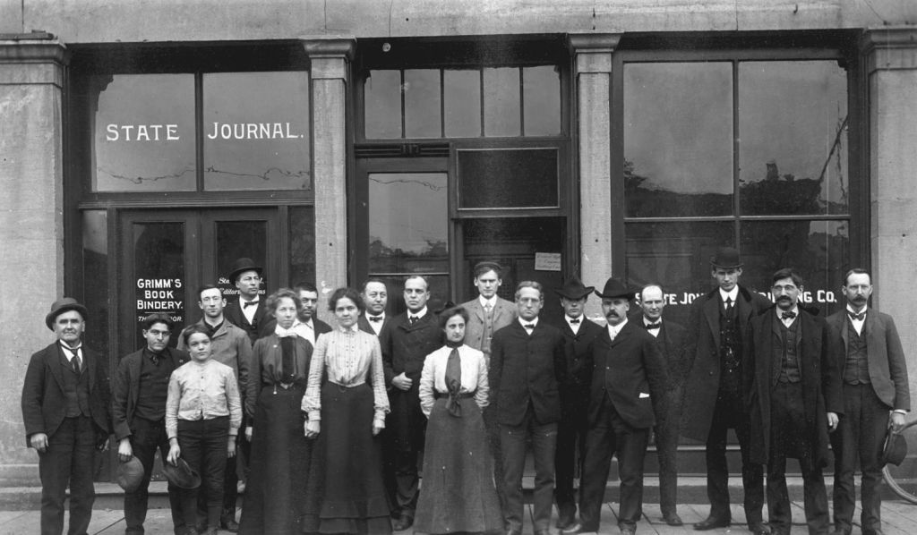 1895-1900: State Journal staff